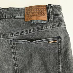 Volcom Charcoal Nailer Denim-Size 32